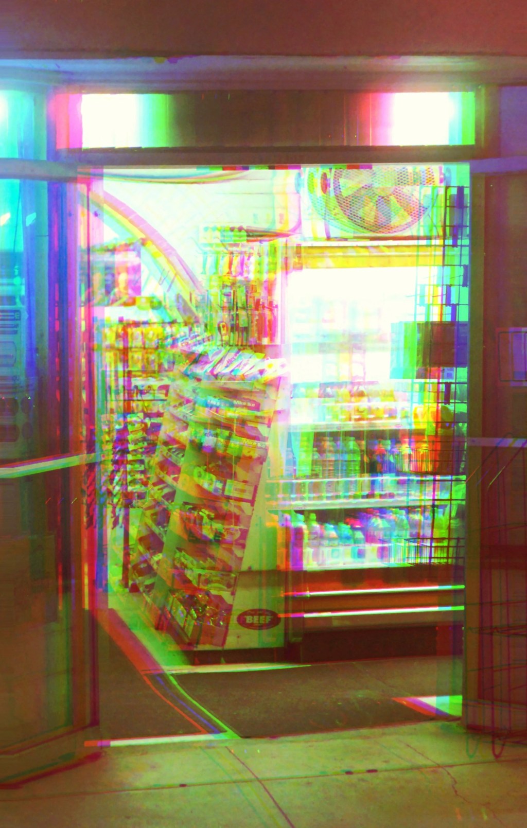 I forgot the store wasn’t real